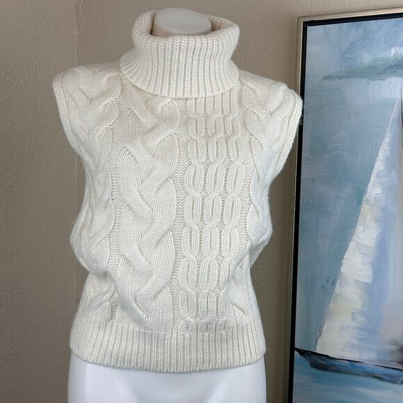 Express Sweater Sleeveless Turtleneck size SMALL NWT - Picture 1 of 6